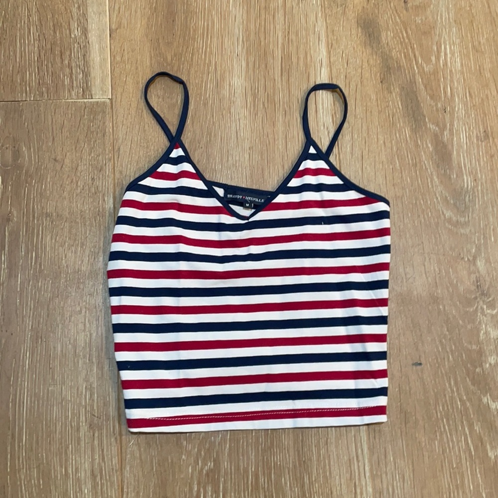 Red White and Blue Crop Too